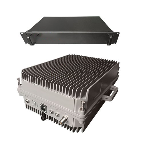  灵石350M PDT消防集群警用数字光纤直放站近远端机