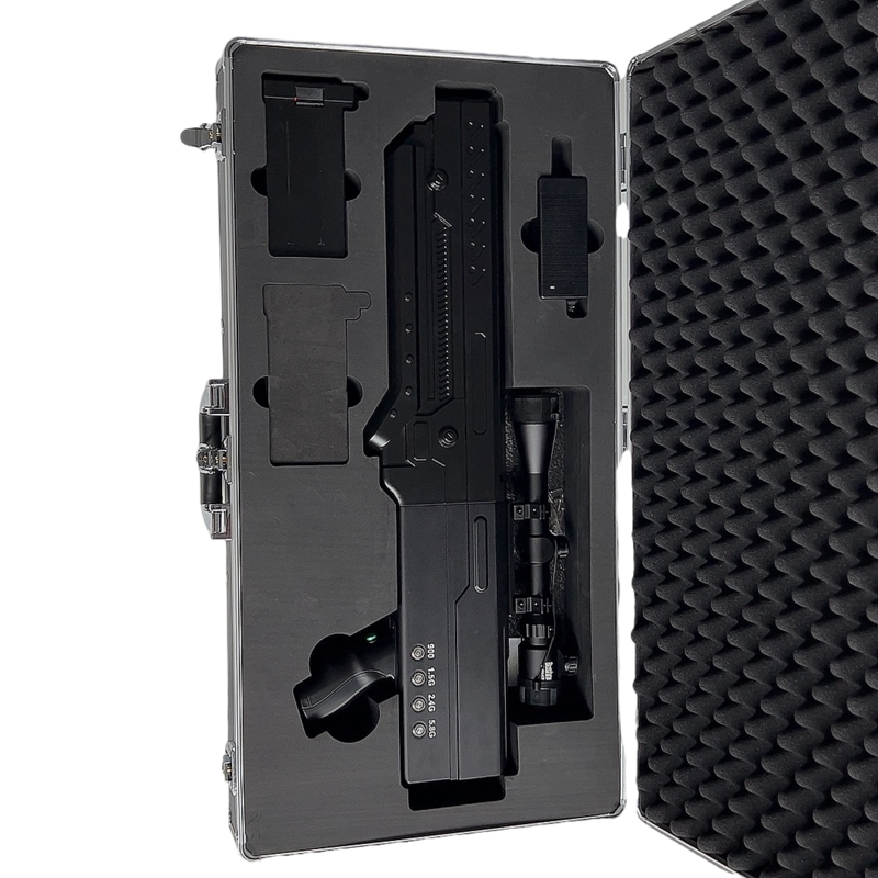  灵石手持便携式枪型低空防御反制四通道B型