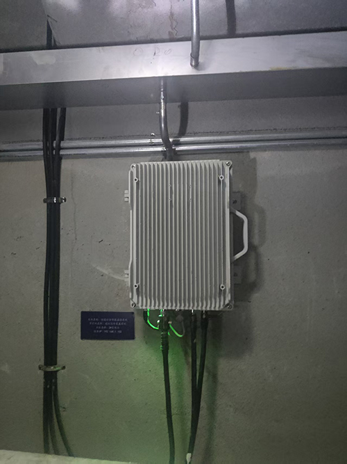  灵石电力管廊覆盖漏缆方式案例