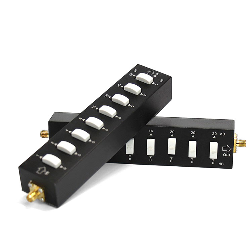  灵石步进可调衰减器SMA接口或N型接口0-90DB可调可选